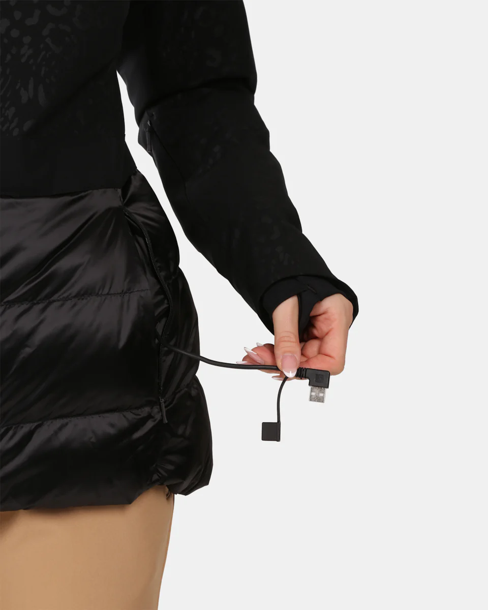 Women´s ski jacket with integrated heating system KILPI LENA-W - Afbeelding 7