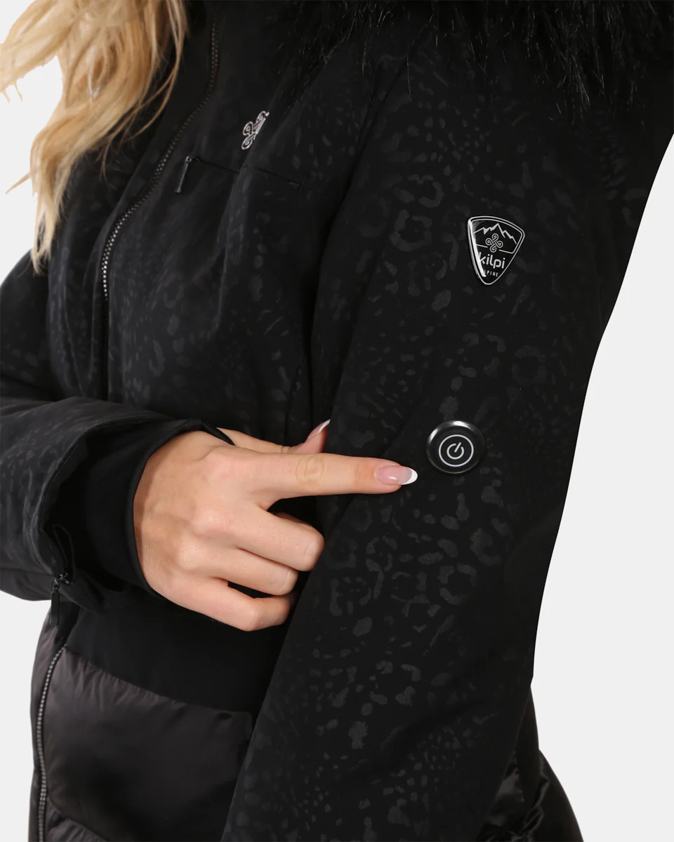 Women´s ski jacket with integrated heating system KILPI LENA-W - Afbeelding 8