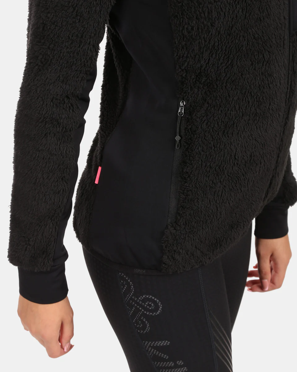Women´s hairy fleece hoodie Kilpi NORKA-W - Afbeelding 4
