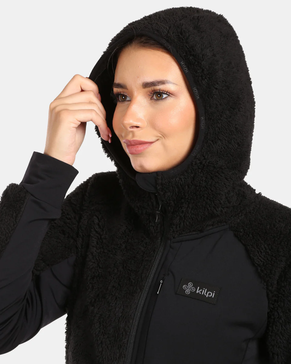 Women´s hairy fleece hoodie Kilpi NORKA-W - Afbeelding 6