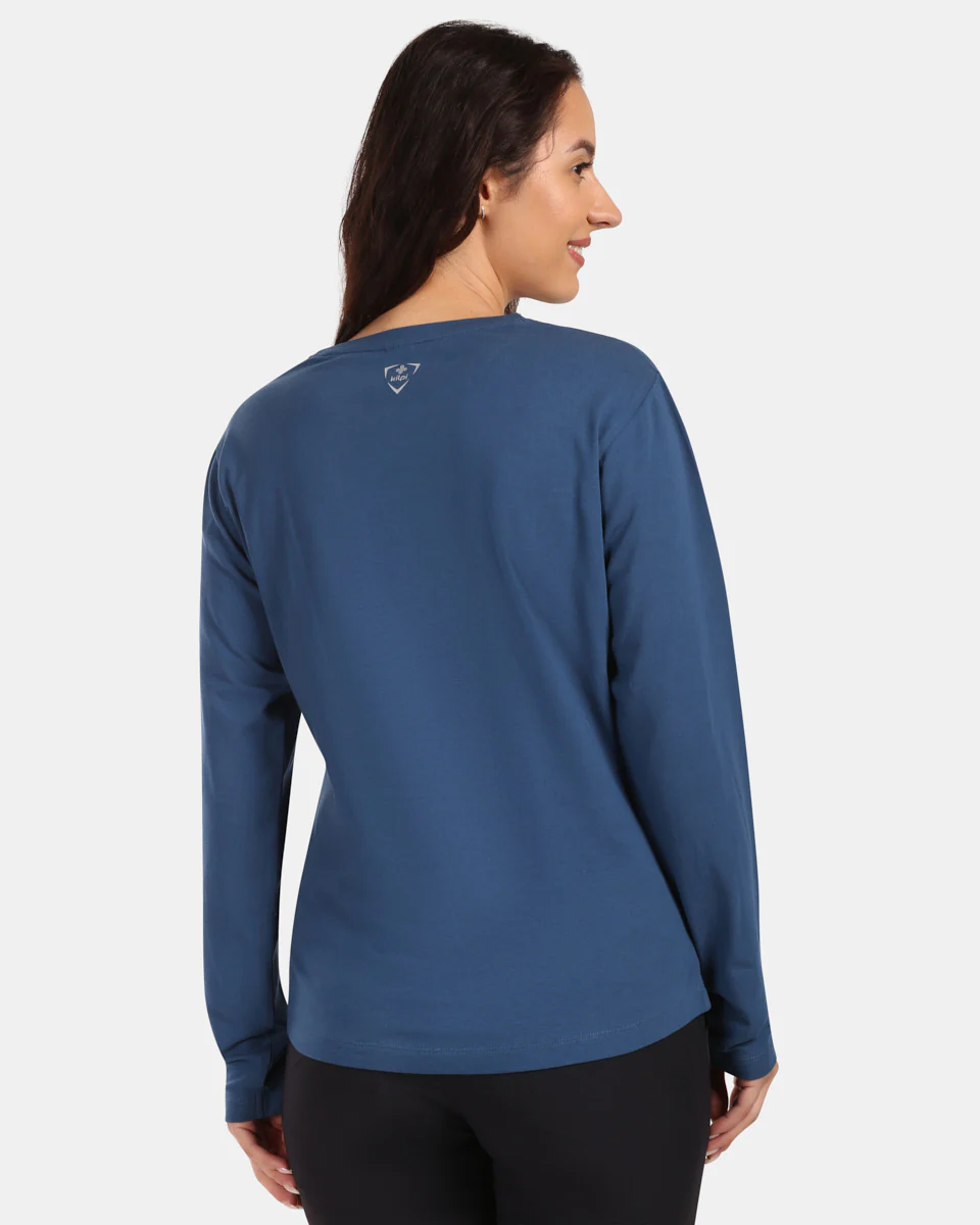 Women´s cottom long sleeve t-shirt Kilpi PROMOX-W - Afbeelding 3
