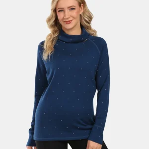 Women´s merino wool base layer turtleneck Kilpi JANNU-W