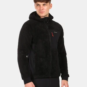 Men´s hairy fleece hoodie Kilpi NORKA-M