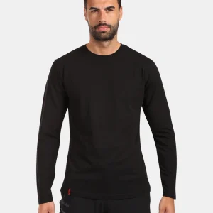 Men´s long sleeve cotton t-shirt Kilpi PROMOX-M