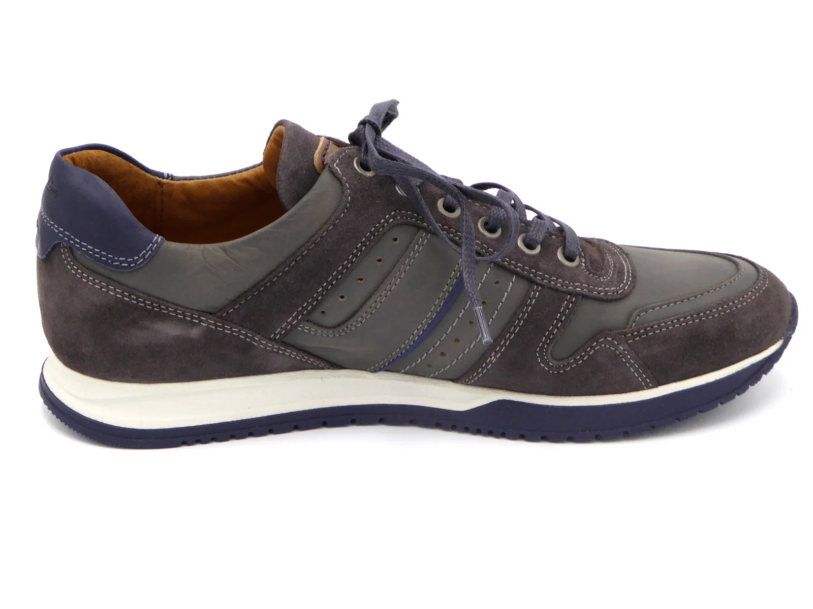 232-89-004 Heren Veterschoenen Sportief Australian Barletta 15.1432.01-K07 Donkergrijs (1409) - Afbeelding 3
