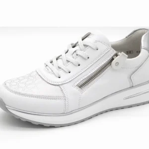 133-01-023 Dames Veterschoenen  Sneaker Remonte D1G10-80 Wit  (2949)