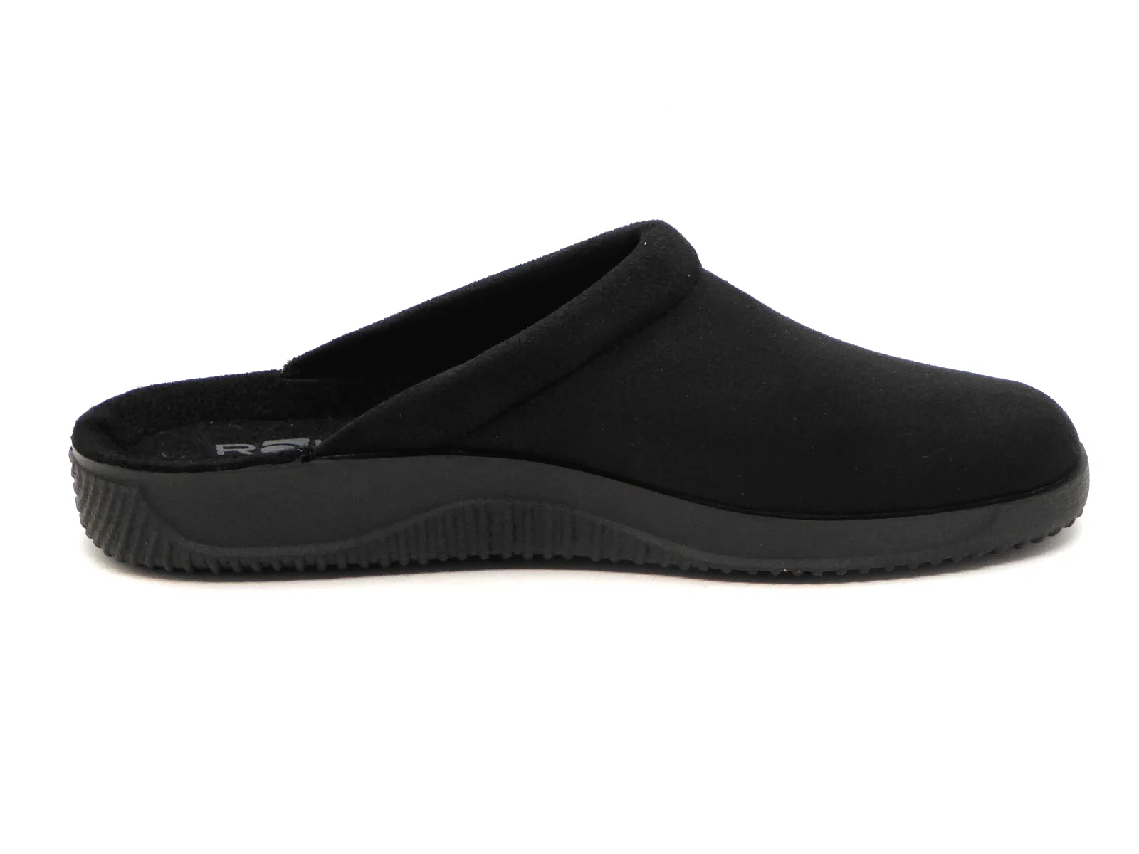 283-99-001 Heren Pantoffel-Muilen Gevoerd Rohde 2773-90 Zwart (1476) - Afbeelding 3