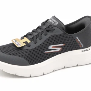 242-89-002 Heren Instappers Sportief Skechers Go Walk Hands Up 216324 GRY Donkergrijs  (3260)