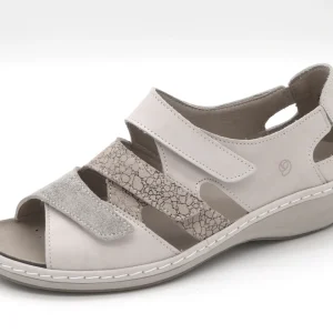 151-15-007 Dames Sandalen Comfort Suave P962TBE Middenbeige  (3523)