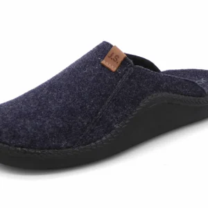 282-79-002 Heren Pantoffel-Muilen Ongevoerd Josef Seibel 17911-505 Monaco 11 Donkerblauw  (2802)