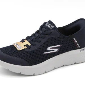 242-79-013 Heren Instappers Sportief Skechers Go Walk Flex-Hands Up 216324 NVY Donkerblauw  (3651)