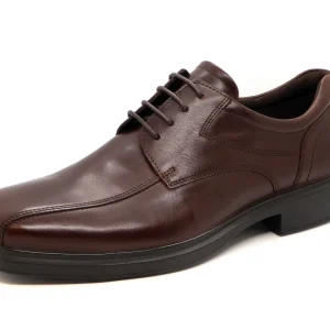 202-29-001 Heren Nette Schoenen Rubber Zool Ecco Helsinki 2 / 500174-02014 Donkerbruin  (2445)