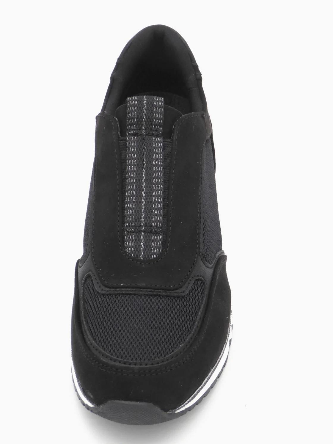142-99-002 Dames Instappers Sportief Marco Tozzi 24731-098 Zwart (2548) - Afbeelding 4
