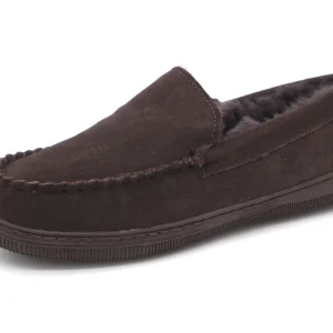 293-29-002 Heren Pantoffel-Gesloten Gevoerd Rohde 7160-72 Donkerbruin (2857)