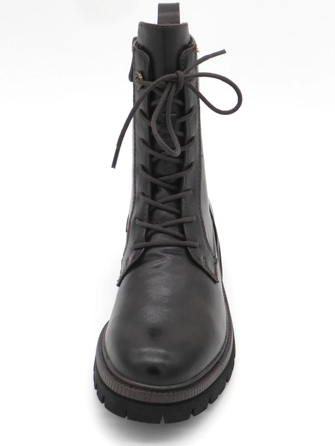 172-29-008 Dames Hoge Schoenen Boot Plat Marco Tozzi 25207-304 Donkerbruin (2727) - Afbeelding 4