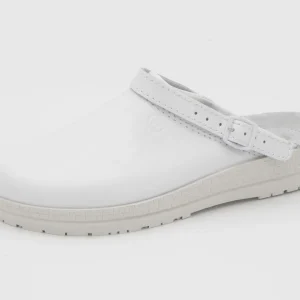 181-01-001 Dames Pantoffel-Muilen Leer Rohde 1440-00 Wit  (653)