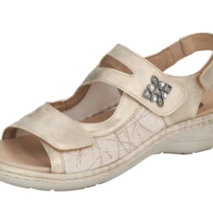 151-15-001 Dames Sandalen Comfort Remonte D7647-94 Middenbeige  (2220)