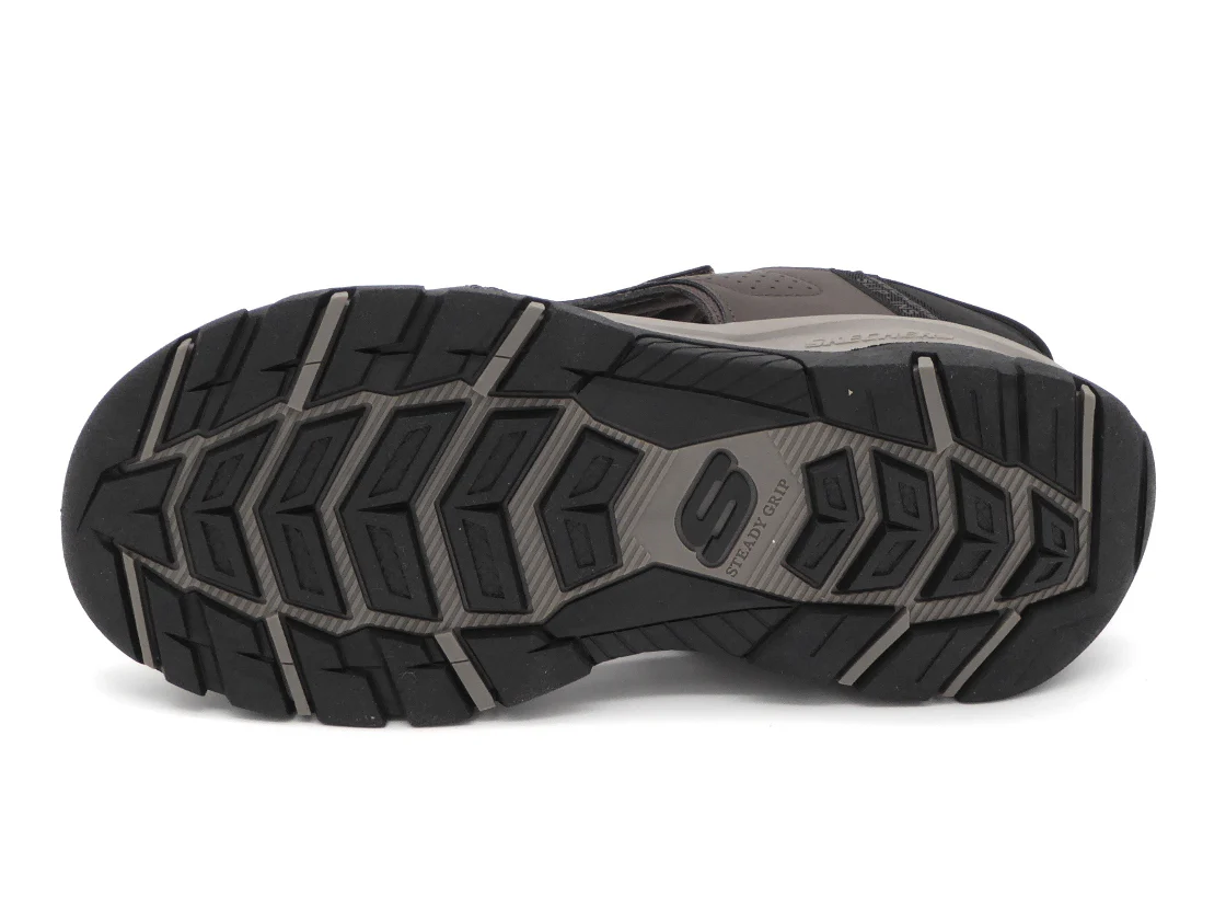 252-29-012 Heren Sandalen Sportief Skechers Tresmen-Reece 205289 CHOC Donkerbruin (3647) - Afbeelding 5