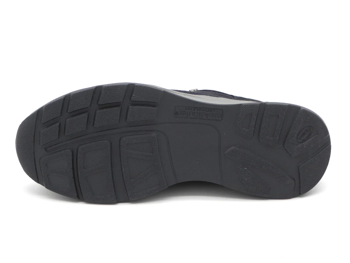 231-79-002 Heren Veterschoenen Comfort Waldlaufer 713003-403-857 Donkerblauw Wijdte H (3503) - Afbeelding 5