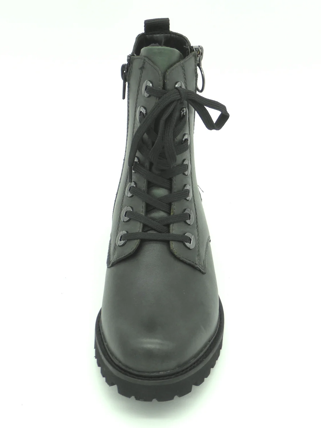 172-69-005 Dames Hoge Schoenen Boot Plat Remonte D8671-55 Donkergroen (2780) - Afbeelding 4