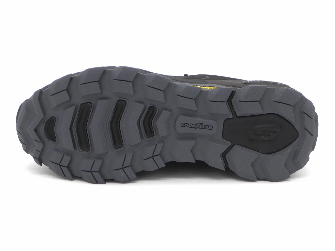 239-99-006 Heren Veterschoenen Wandelschoen Skechers Max Protect-Irongaurd 237672 BKCC Zwart (2830) - Afbeelding 5