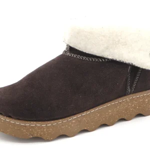 193-29-002 Dames Pantoffel-Gesloten Gevoerd Rohde 6128-72 Donkerbruin  (2870)