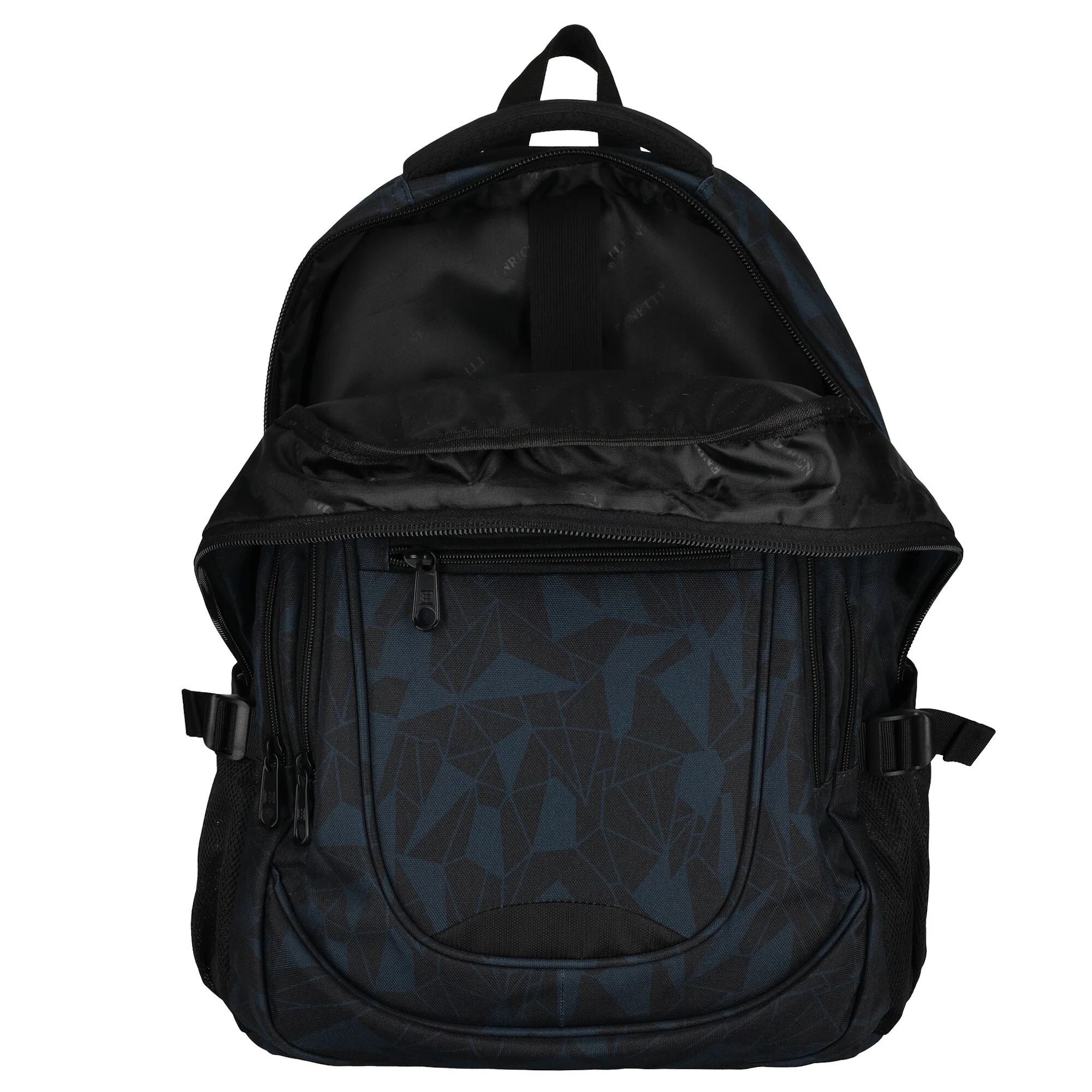 98-62038-622 Lederwaren Rugtas Middel 17 Enrico Benetti 62038-622 Zwart Combi (1059) - Afbeelding 7