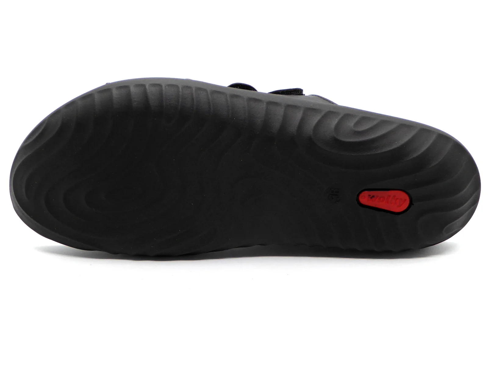 162-99-001 Dames Open Slippers Sportief Wolky Sense 0088531-002 Zwart (961) - Afbeelding 5