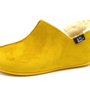 193-41-001 Dames Pantoffel-Gesloten Gevoerd Q-Fit Madrid 3300.2.003 Geel  (2030)