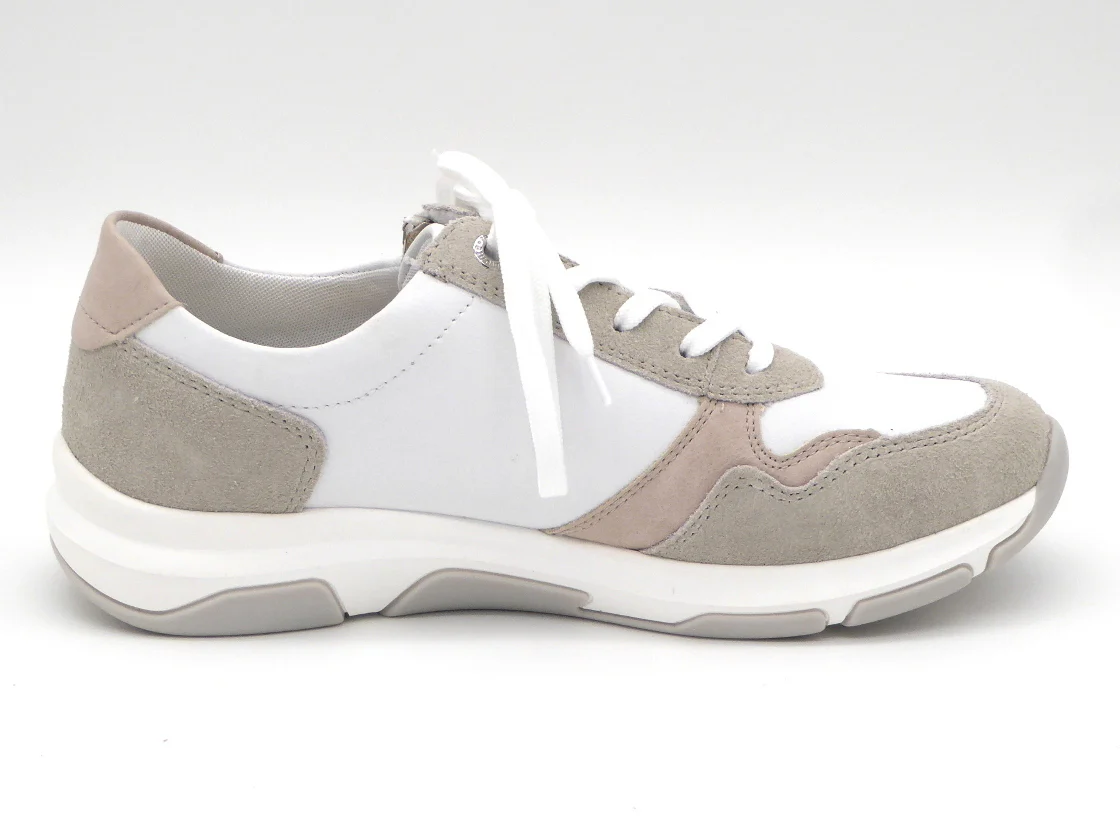 133-09-015 Dames Veterschoenen Sneaker Remonte D1S03-81 Wit Combi Wijdte G (2953) - Afbeelding 3