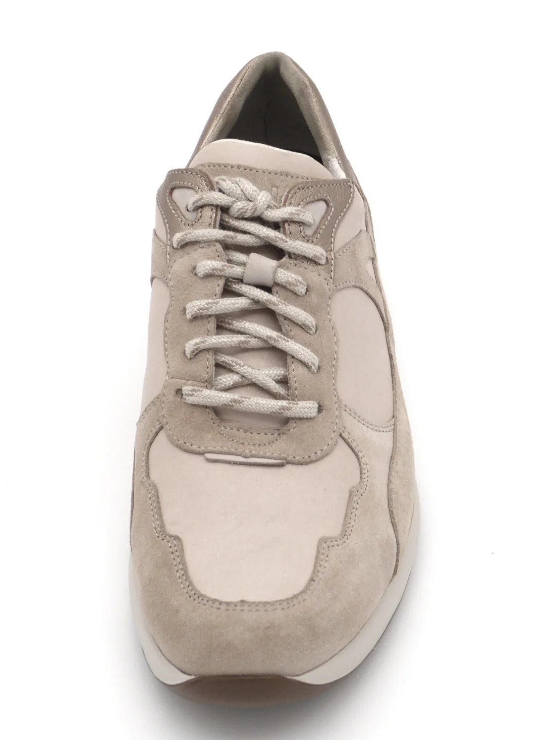 131-15-010 Dames Veterschoenen Comfort Durea 6283-609-1502 Middenbeige Wijdte M (3512) - Afbeelding 4