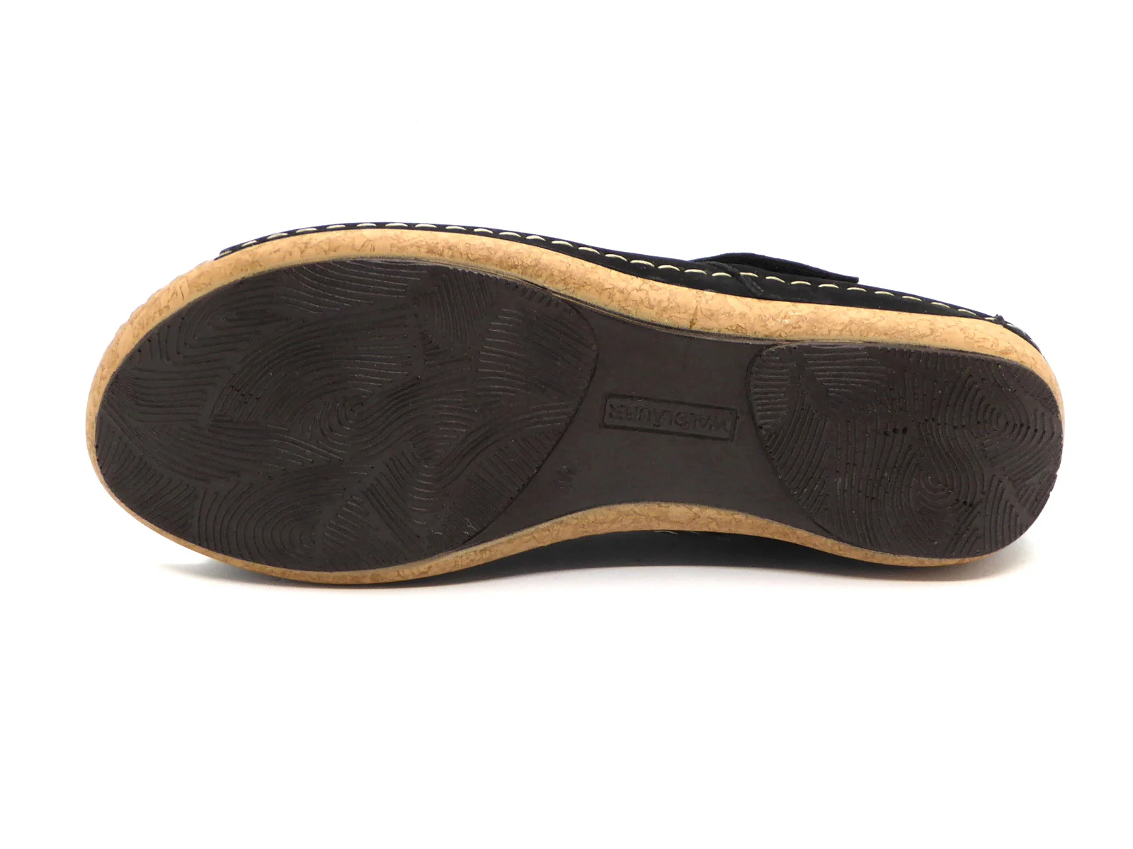 151-99-002 Dames Sandalen Comfort Waldlaufer 342025-191-001 Zwart Wijdte H (2352) - Afbeelding 5