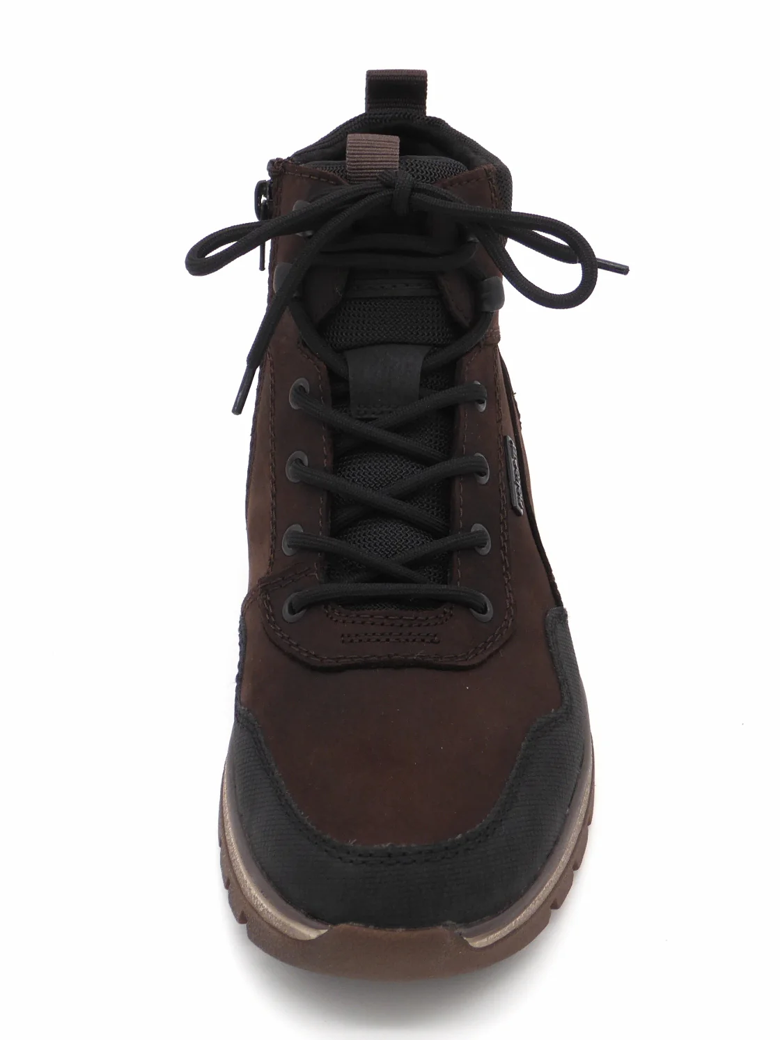 272-29-004 Heren Hoge Schoenen Sportief Rieker B9310-24 Donkerbruin Wijdte H (3323) - Afbeelding 4