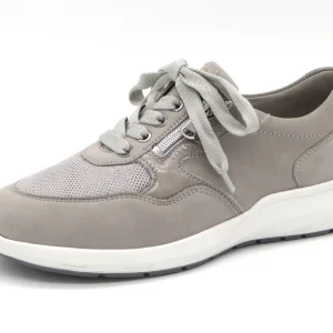 131-85-002 Dames Veterschoenen  Comfort Waldlaufer Bungeez 831M01-403-070 Middengrijs Wijdte M (2933)