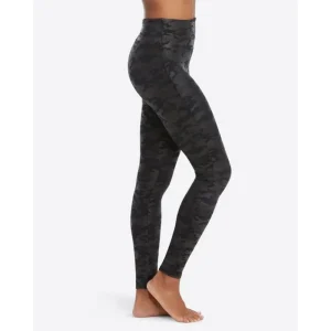 SPANX Faux Leather Camo Leggings SPX 20185R