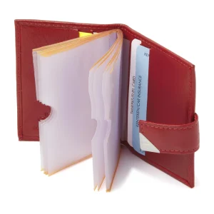 93-15692-3 Lederwaren Universeel Lederwaren Creditcard HJ de Rooy Toronto 15692 Donkerrood (3011)