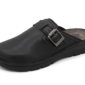 281-99-017 Heren Pantoffel-Muilen Leer Rohde 5998-90 Zwart  (3428)