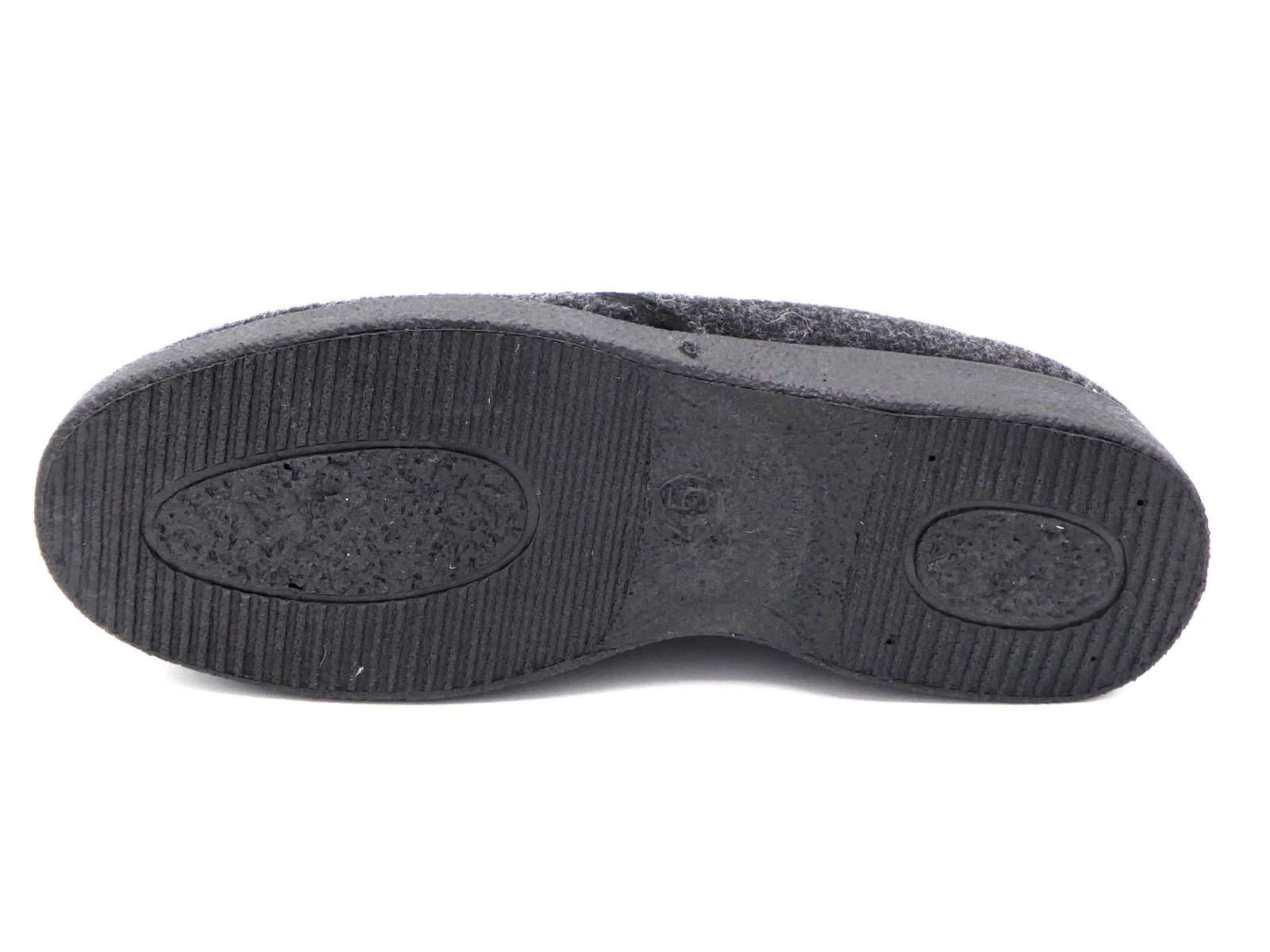 293-89-001 Heren Pantoffel-Gesloten Gevoerd Neles 204-L Donkergrijs (1981) - Afbeelding 5