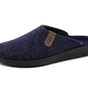 282-79-003 Heren Pantoffel-Muilen Ongevoerd Rohde 2782-56 Donkerblauw  (773)