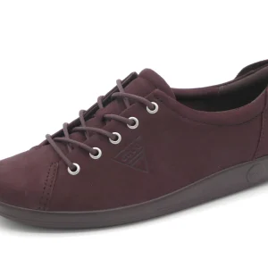 132-59-002 Dames Veterschoenen  Sportief Ecco Soft 2.0 / 206503-02385 Paars  (2805)