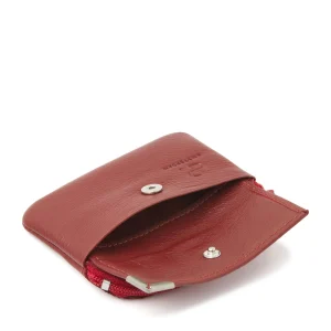 93-15335-3 Lederwaren Universeel Lederwaren Sleuteletui HJ de Rooy Amsterdam 15335 Donkerrood (3000)