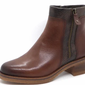 171-25-009 Dames Hoge Schoenen Boot Hak Marco Tozzi 25064-39C Middenbruin  (3369)