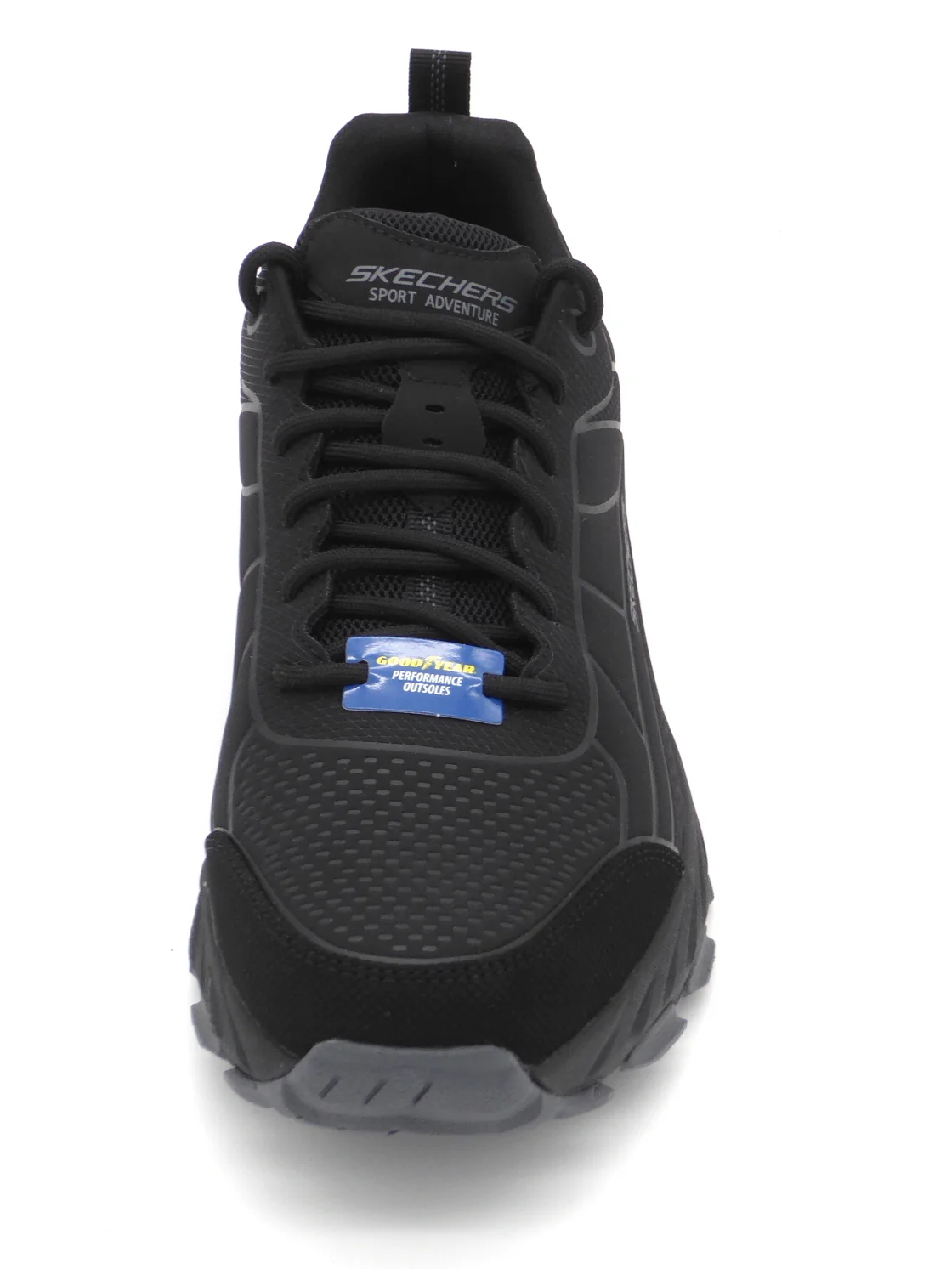 239-99-006 Heren Veterschoenen Wandelschoen Skechers Max Protect-Irongaurd 237672 BKCC Zwart (2830) - Afbeelding 4