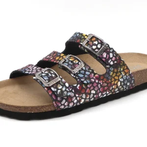 162-51-002 Dames Open Slippers Sportief Rohde 5620-98 Combi Kleuren (2998)