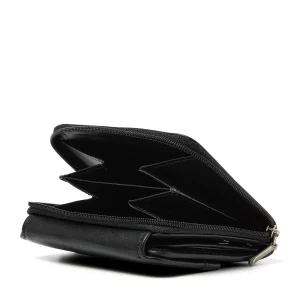 91-67179-9 Dames Dames Portemonnee Ritsvak HJ de Rooy Toronto 67179 Zwart (3063)