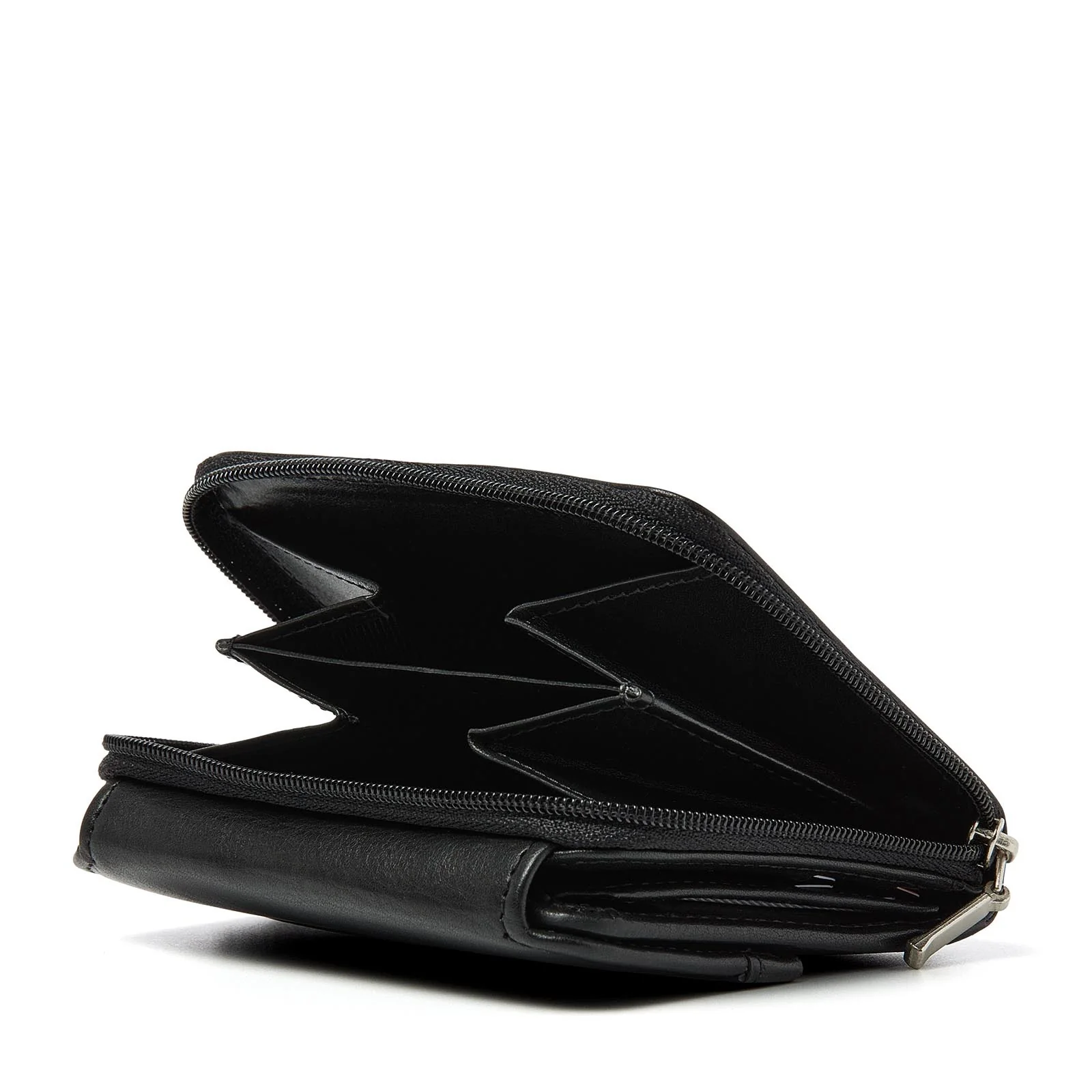 91-67179-9 Dames Dames Portemonnee Ritsvak HJ de Rooy Toronto 67179 Zwart (3063) - Afbeelding 2