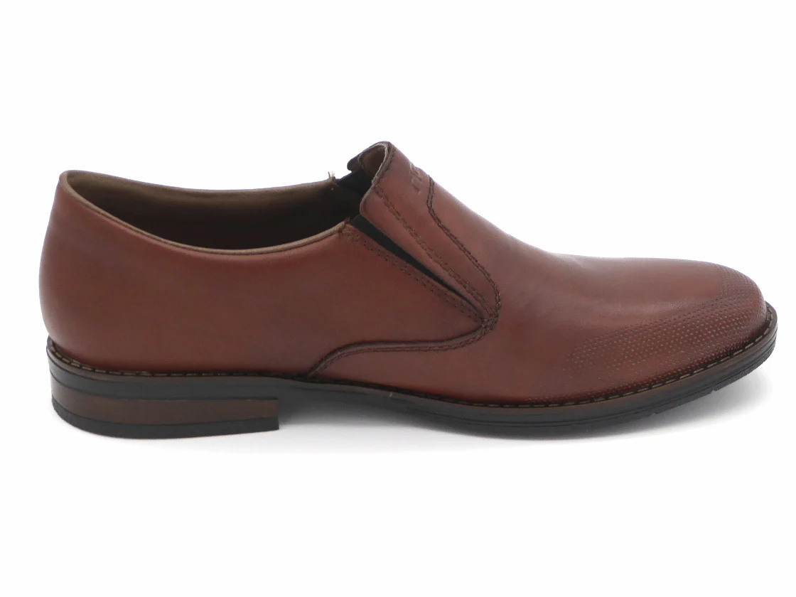 241-25-002 Heren Instappers Comfort Rieker 10350-24 Middenbruin (2586) - Afbeelding 3