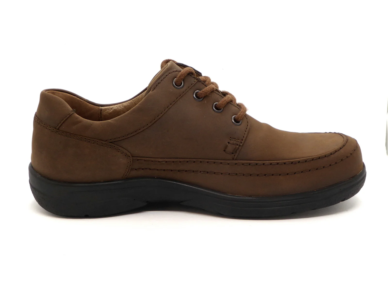 231-25-002 Heren Veterschoenen Comfort Waldlaufer 633008-158-026 Middenbruin Wijdte K (2333) - Afbeelding 3