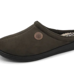 283-69-001 Heren Pantoffel-Muilen Gevoerd Rohde 7141-61 Donkergroen  (2865)