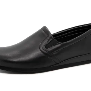 291-99-001 Heren Pantoffel-Gesloten Leer Rohde 6402-90 Zwart (2475)